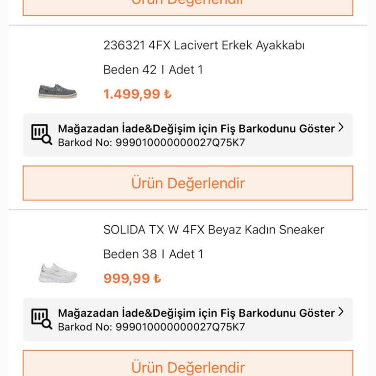 FLO Ayakkabı FLO Siparişimi İptal Etti