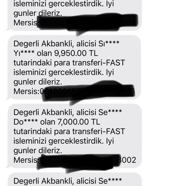 Akbank Hesaptan İzinsiz Para Çekme
