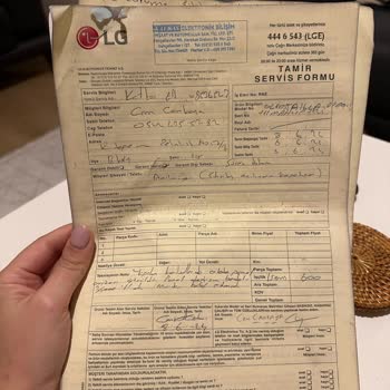 LG Nin Panel Arızasına Çözüm Sunmaması
