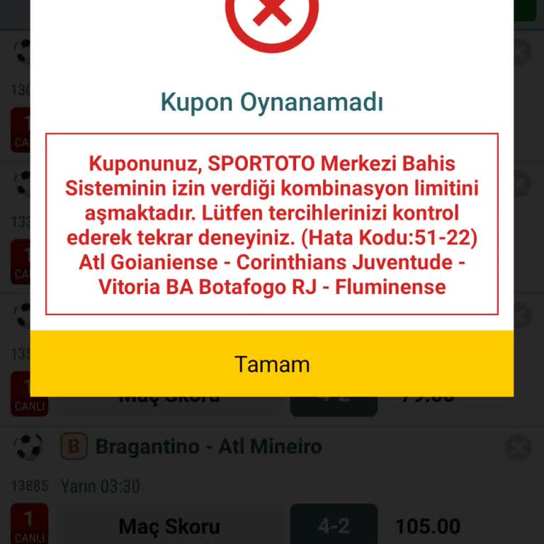 Nesine 52-22 Hatası Nasıl Düzelteceğim