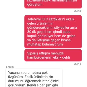 Yemeksepeti'nde Sürekli Gönderilmeyen Siparişler