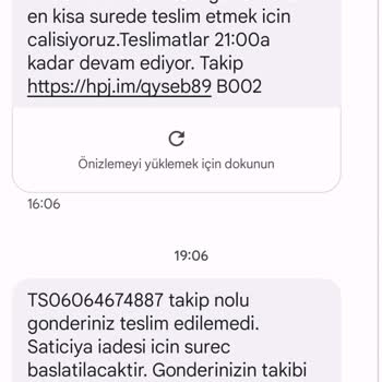 Hepsijet Kargomu İadeye Yolladı