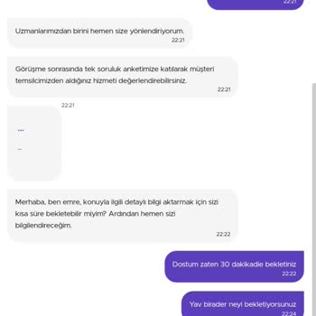 Getir Müşteri Temsilcileri, İlgisizlik