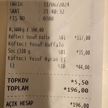 Köfteci Yusuf Bozuk Ürün Ve Desteklemiyorlar