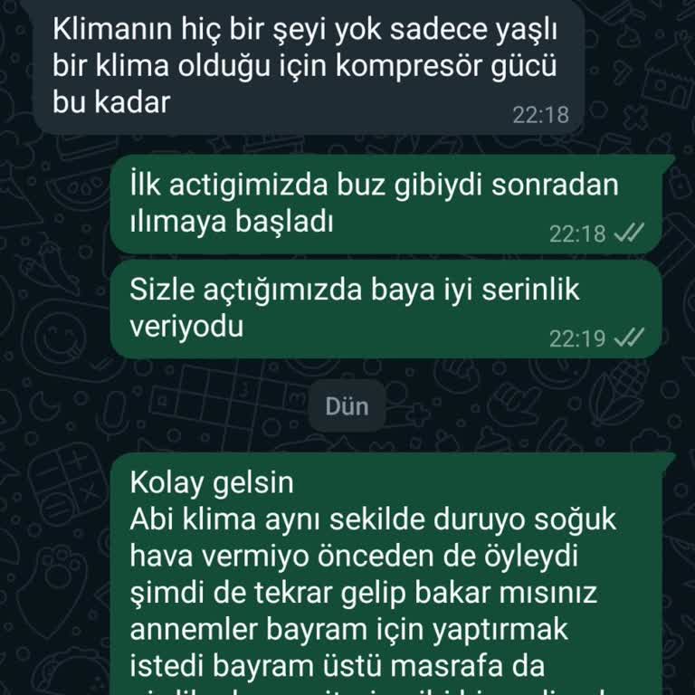 Vaillant Bosch Yetkili Servisi Klima Arızası