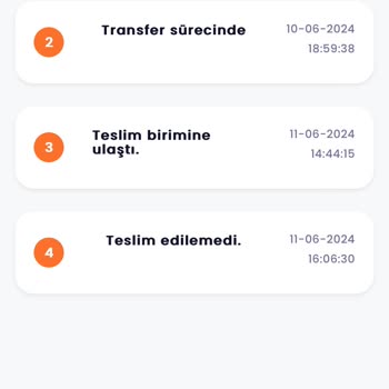 Yurtiçi Kargo Dağıtıma Çıkmadan Teslim Edilemedi Diyor.