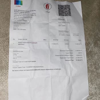 Bosch Yetkililerinin İlgisizliği Ve Ürününün Arkasında Durmaması