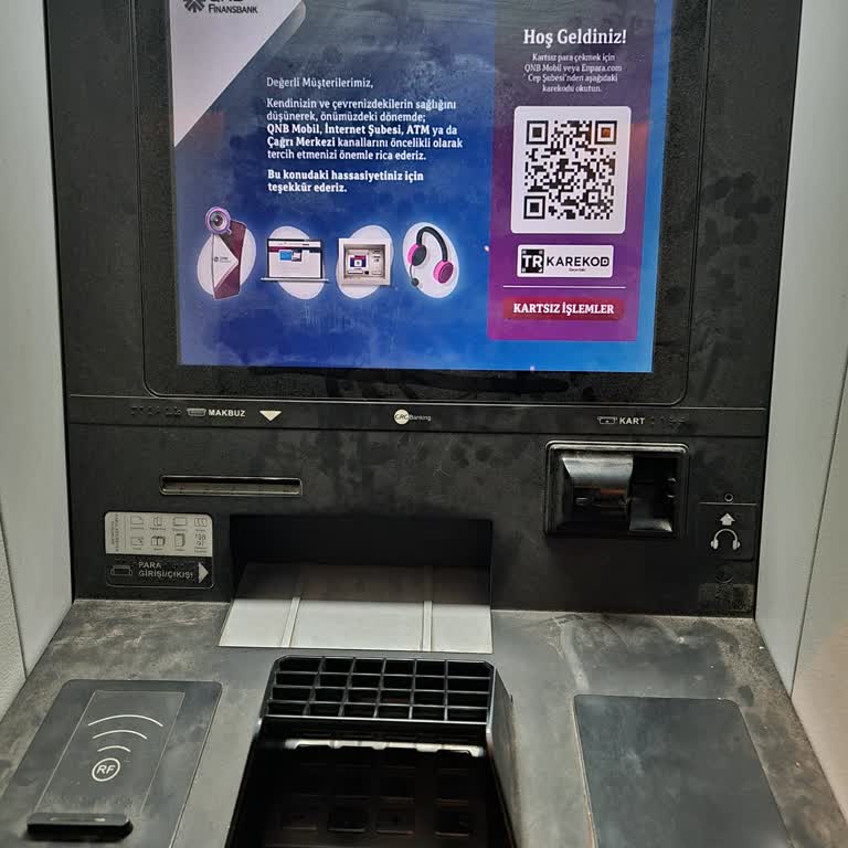 QNB Finansbank ATM Leri Pislik İçerisinde