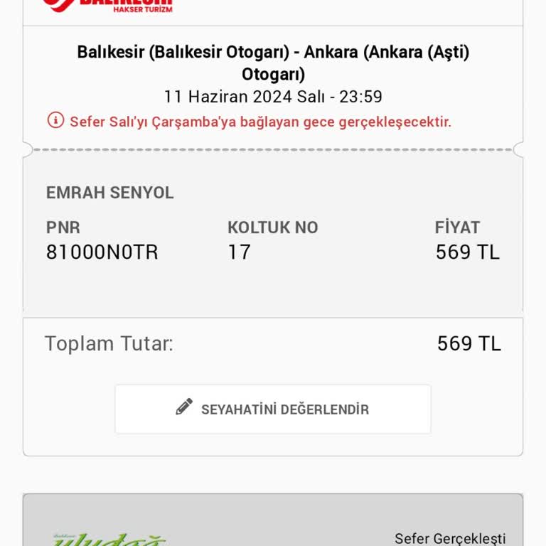 Obilet Hata Üstüne Hata