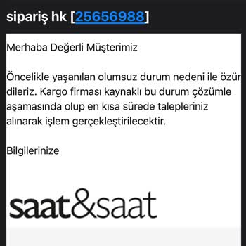 Saat & Saat'in Sunduğu Korkunç Alışveriş Deneyimi