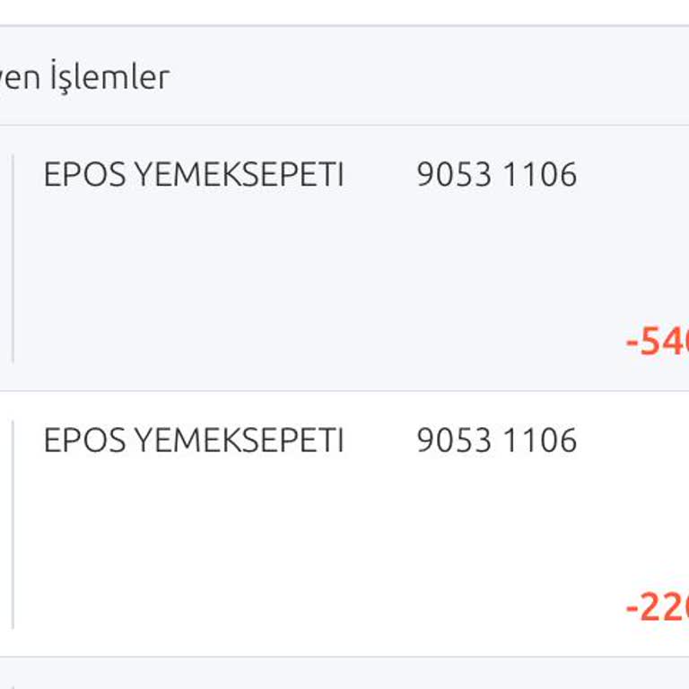 Yemek Sepeti Para Çekme