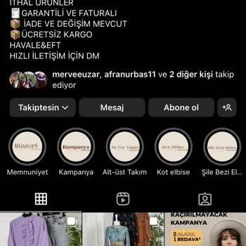 Zend Giyim (zendgiyim_) Instagram Üzerinden Yapılan Alışverişte Yaşanan Sorunlar