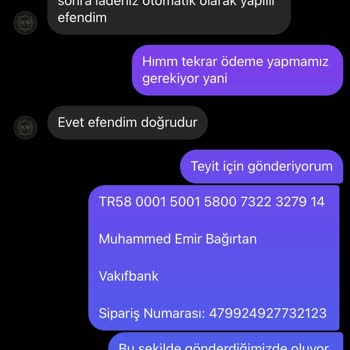 Zend Giyim (zendgiyim_) Instagram Üzerinden Yapılan Alışverişte Yaşanan Sorunlar