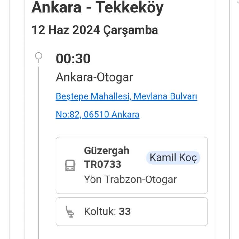 Kamil Koç Otobüsü Yarım Saattir AŞTİ'nin Etrafında Tur Atıyor!