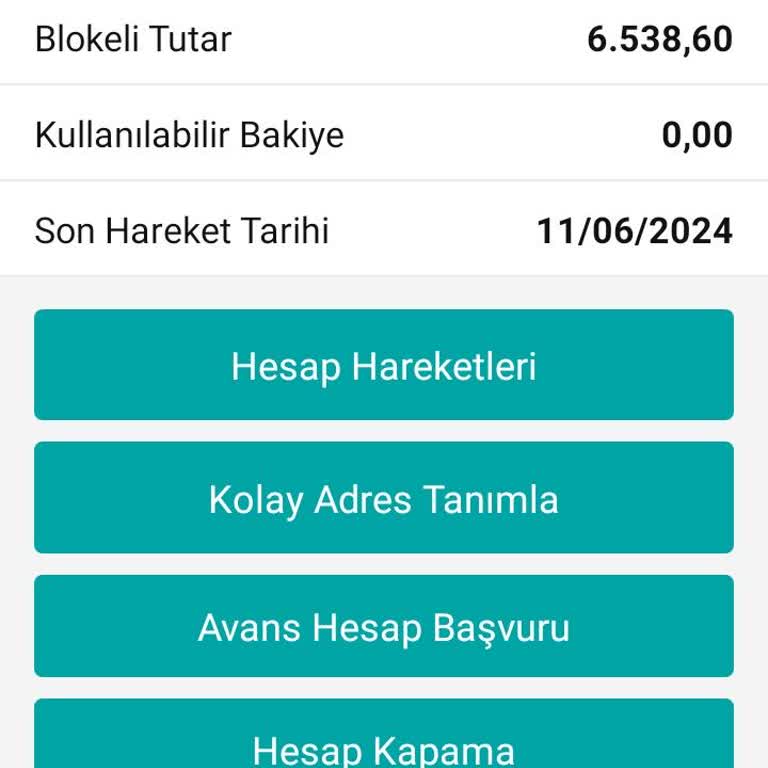 Garanti BBVA Garanti Maaş Hesabına Bloke Koyması