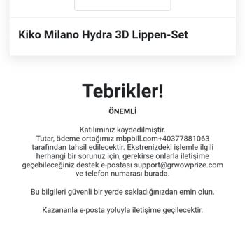 Grtakeprize.com Para İade Abonelik İptali