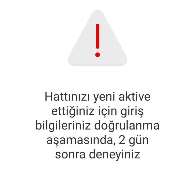 Vodafone Yeni Hat Aldığımdan Dolayı Çark Çeviremiyorum