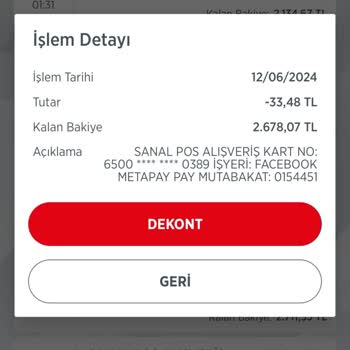 Muya İzinsiz Metepay Kesintisi