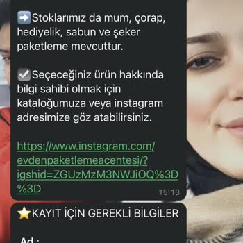 Evde Ekişi Paketleme Evde Ürün Paketleme İşi