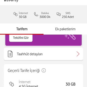 Adil Olmayan Fahiş Fiyat Vodafone