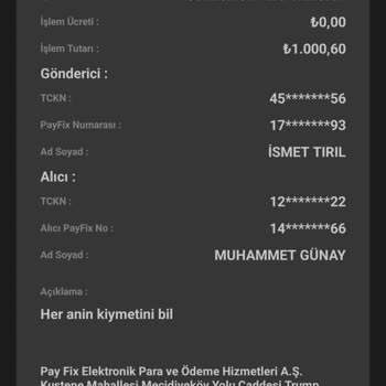 PayFix Payfixte Param Çalındı