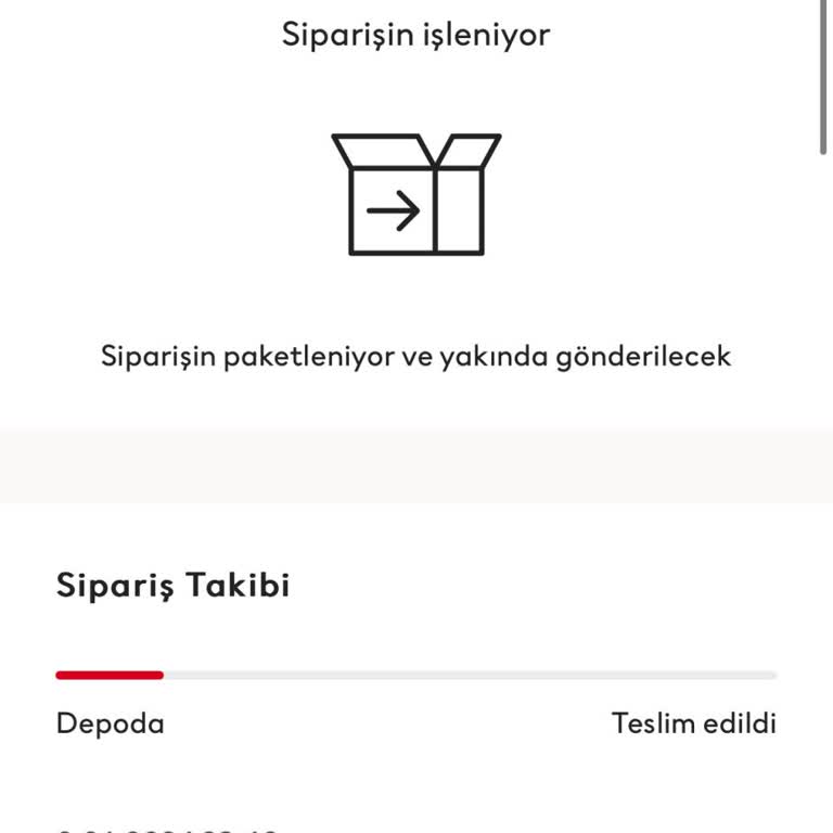H&M Siparişimi Kargoya Vermiyor