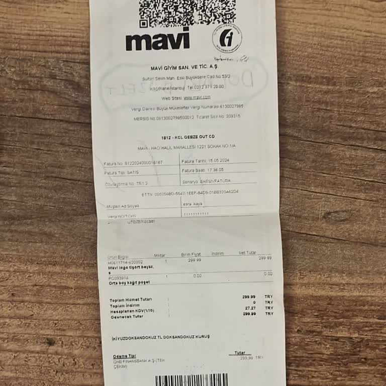Mavi T-shirt İlk Yıkamada Çekti