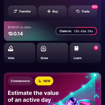 Sweatcoin Sweat Wallete Geçiş Olmuyor Adımlar