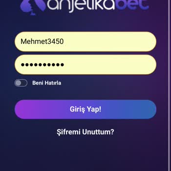 Anjelikabet Kazancımı Vermiyor. Vermemek İçinde Hesabımı Sildi.
