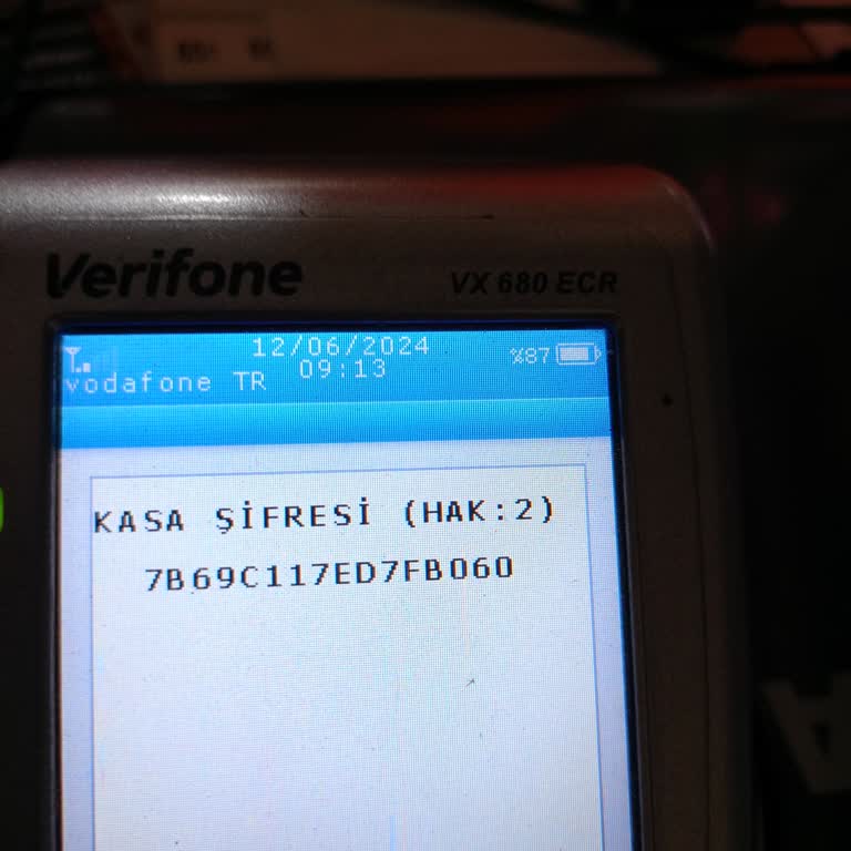 Verifone Kasa Şifresi Hatası