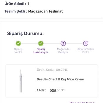 Gratis Ürün Teslim Etmiyor