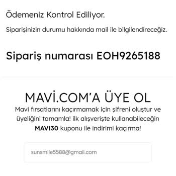 Mavi Jeans Ürün Kargolamama