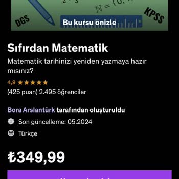 Udemy Gösterdikleri Gibi Değil