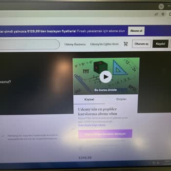 Udemy Gösterdikleri Gibi Değil