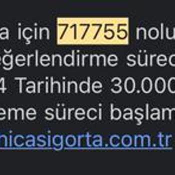 Ethica Sigorta Değer Kaybı Ödemesinde Ödeme Süresinin Uzatılması