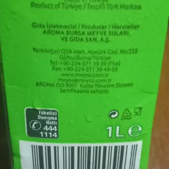 Meyöz Bozuk Ürün Şikayet