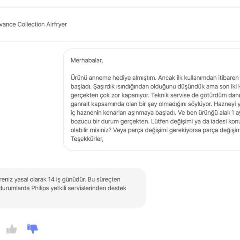 Hepsiburada/Kolaysepet Satıcısı Sattığı Ürünün Arkasında Değil.