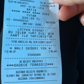 Bozcaada Belediyesi Zorla Haksız Para Alıyor