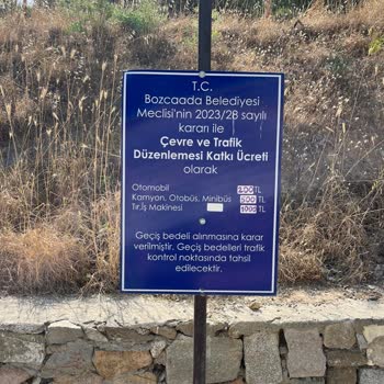 Bozcaada Belediyesi Zorla Haksız Para Alıyor