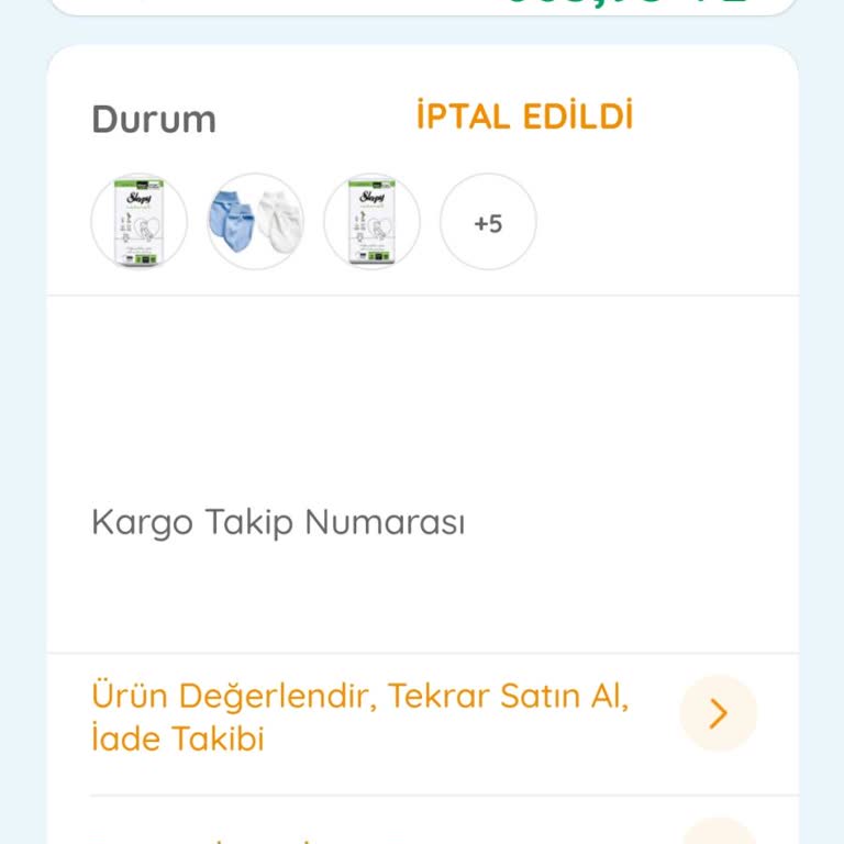 Ebebek Para İadesi Ve İptal