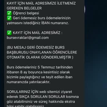 bursveriyoruz.com İlkeli Birey Burs Şikayeti