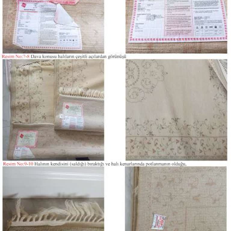 Arslan Halı Yıkama (Ankara) Yıkama Sonrası Halıların Maddi Zarar Görmesi!