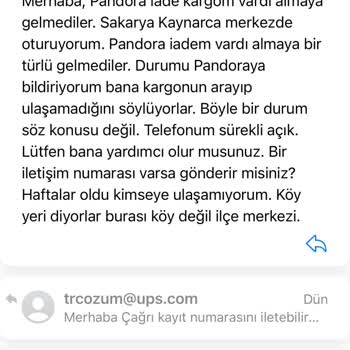 UPS Aradık Ulaşamadık Yalanı!