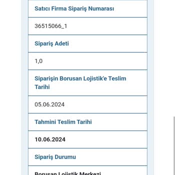 Borusan Lojistik Kargoyu Dağıtıma Çıkartmıyor