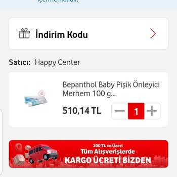 Vodafone Premium Hediye Kodu Geçersiz Uyarısı