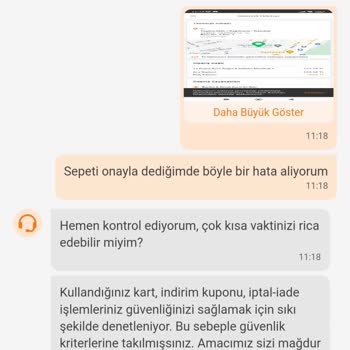 Trendyol Yemek Mağduriyeti Hakkında Çözüm Bulunması Talebim