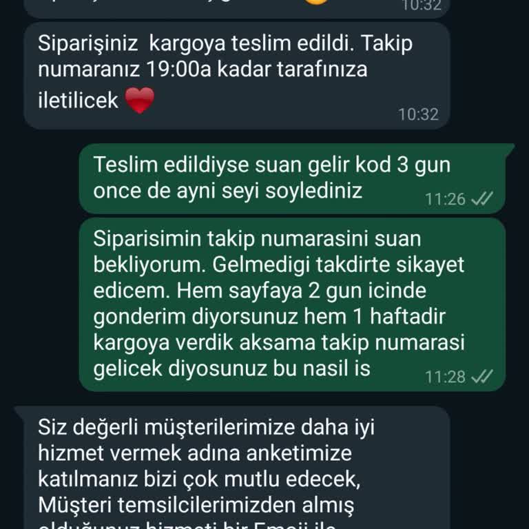 Kıyafet Sepeti Adlı Sitenin Siparişi Göndermemesi
