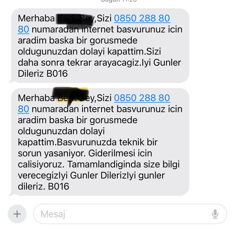 TurkNet İnternet Başvuru Pişmanlığı