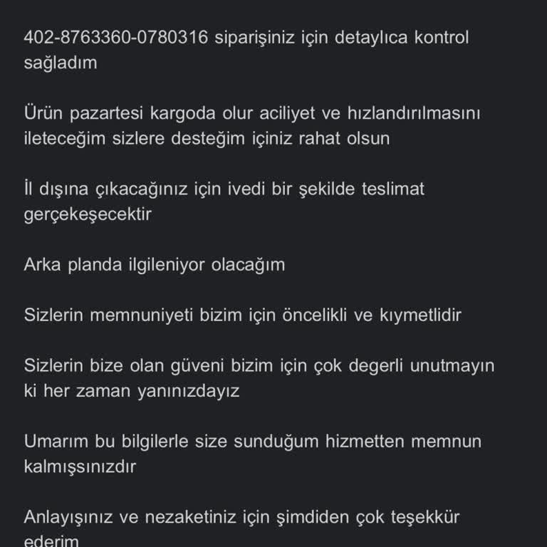 Amazon Ürünümü Kargoya Vermiyor