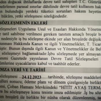 Hattuşa Vacation Thermal Club Devre Tatili Ne Satılıyor Ne Kullanılıyor!